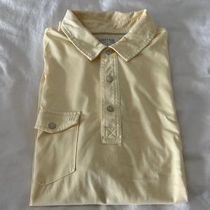 Yellow men’s Linksoul polo. Size L